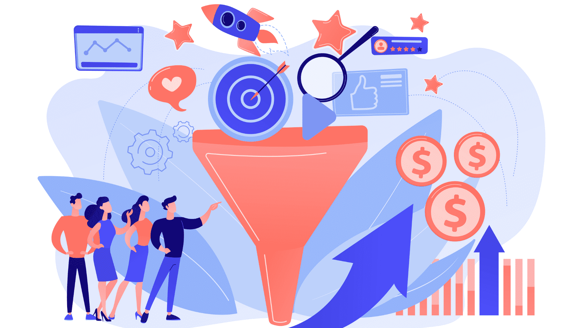 O que é um funil de vendas no marketing digital